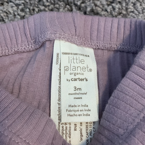 Little Planet Organic 3M Purple Pants EUC - Picture 2 of 3